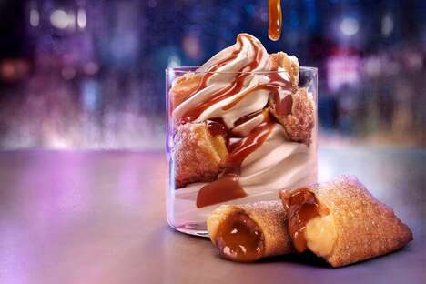 Frozen Creme Brulee Desserts