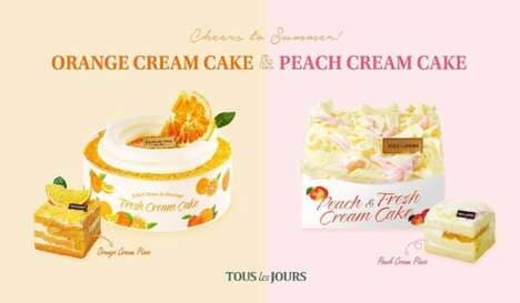 Dreamy Orange Creamsicle Cakes
