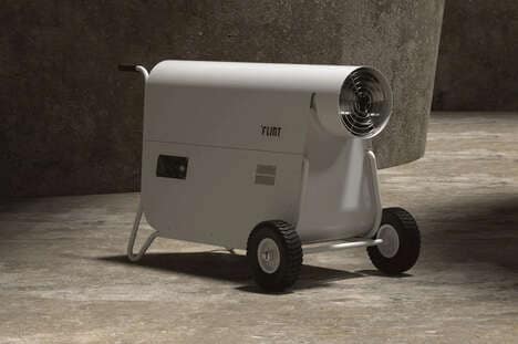 Cooking Oil-Powered Heaters