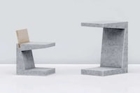 Brutalist Concrete Furniture Image 2