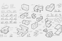 Brutalist Concrete Furniture Image 7