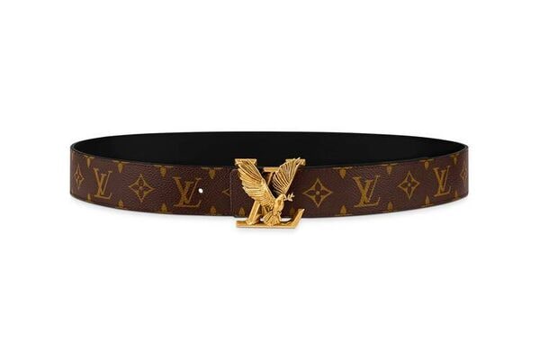 Luxe Dove-Detailed Leather Belts : dove belt Luxe Dove-Detailed Leather Belts : dove belt