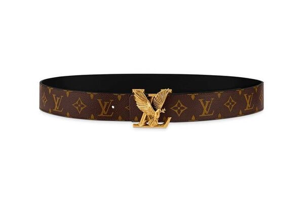 LV Dove 40mm Reversible Belt Monogram Eclipse - Accessories