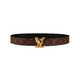 Luxe Dove-Detailed Leather Belts Image 2