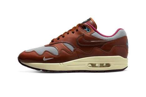 Collaborative Luxe Brown Sneakers