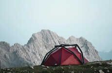 Inflatable Stormproof Geodesic Tents