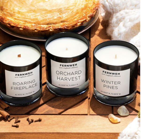 New England-Inspired Candles