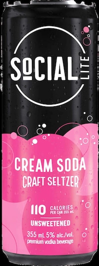Nostalgic Cream Soda Seltzers Image 2
