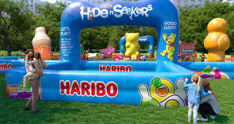 Interactive Outdoor Candy Activations