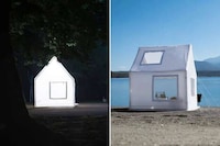 Inflatable House-Shaped Tents Image 1