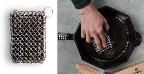 Metal-Covered Cookware Sponges