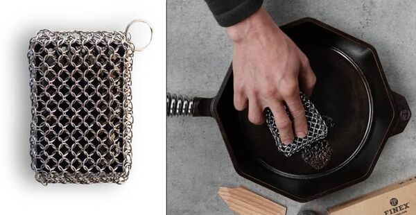 Metal-Covered Cookware Sponges