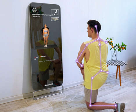 Digital Exercise Training Mirrors