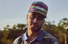 Abstract Multi-Color Golf Apparel