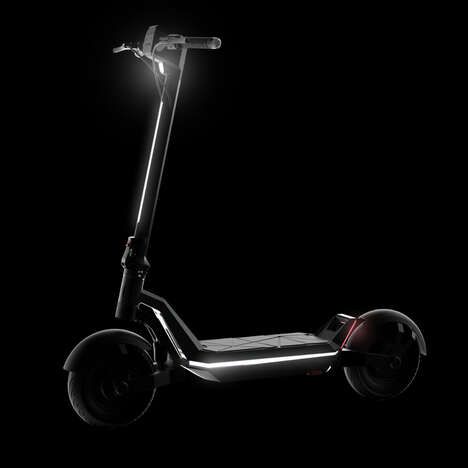 Phone-Display E-Scooters
