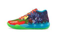 Athlete-Designed Colorful Sneakers