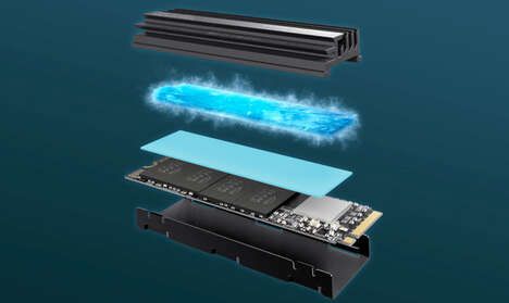 Vapor Chamber SSD Coolers