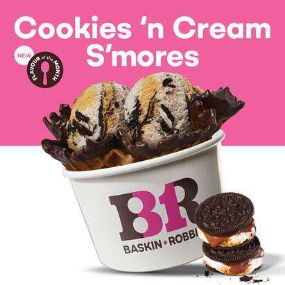 Cookie S'mores-Inspired Ice Cream