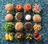 Printed Plant-Based Burgers Image 1