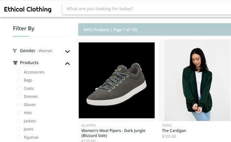 Sustainable Fashion Search Engines