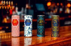Aristically Adorned Canned Cocktails