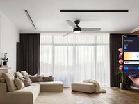 Connected Open-Concept Ceiling Fans Image 2