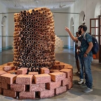 Hive-Like Terracotta Cooling Structures Image 2