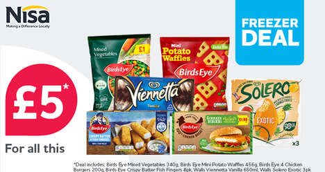 Frozen Food Retailer Promotions