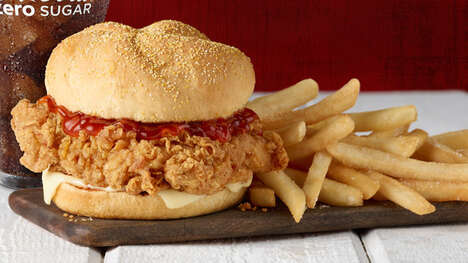 Spicy-Sweet Chicken Sandwiches