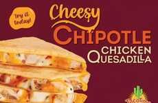 Chipotle Chicken Quesadillas