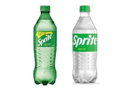 Transparent Soda Bottle Packaging