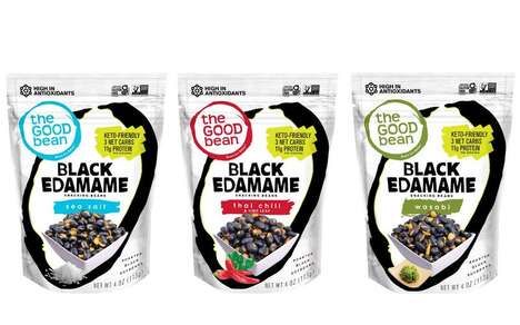 Crispy Edamame Bean Snacks