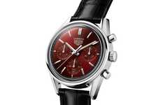 Limited Retro Red-Dial Timepieces