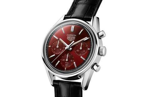 Limited Retro Red-Dial Timepieces