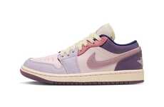 Pastel-Tonal Low-Cut Sneakers