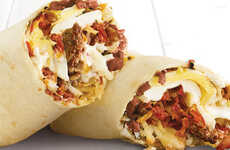 Chorizo-Filled Breakfast Burritos