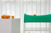 Undulating Fabric-Topped Tables Image 6