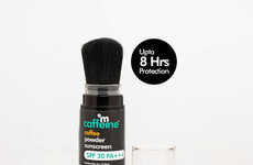 Caffeinated Powder Sunscreens