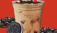 Cookie-Infused Mocha Shakes