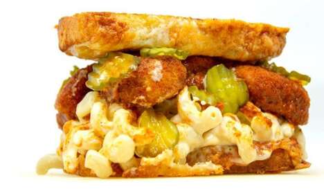Spicy Chicken Stuffed Sandwiches
