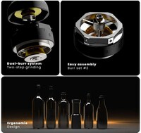 Dual-Burr Manual Coffee Grinders Image 2