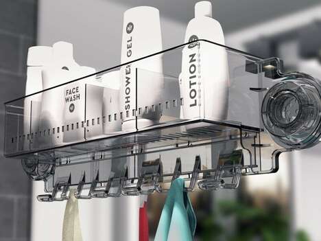 Extra-Strong Suction Shower Caddies