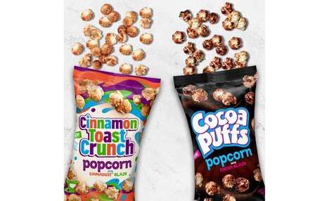 Cereal-Flavored Popcorn Snacks
