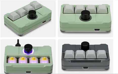 Programmable Single-Knob Keypads
