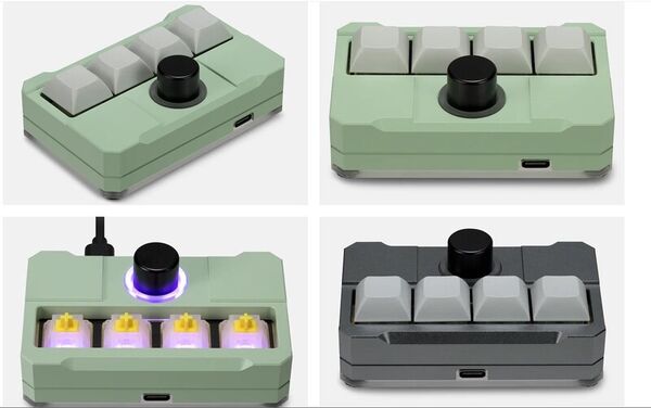 Programmable Single-Knob Keypads