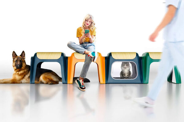Stool-Equipped Pet Carriers