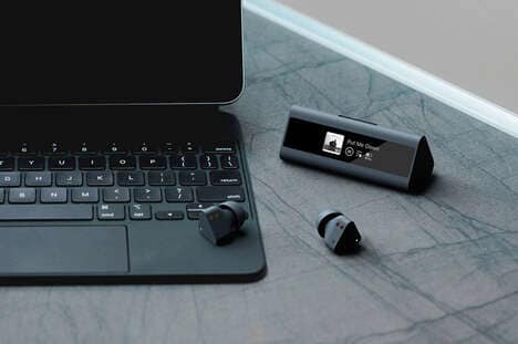 Touchscreen Case Earbud Concepts