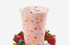 Rainbow Vanilla Shakes