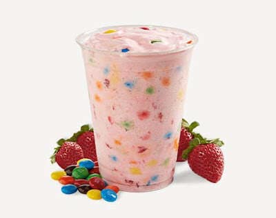 Rainbow Vanilla Shakes