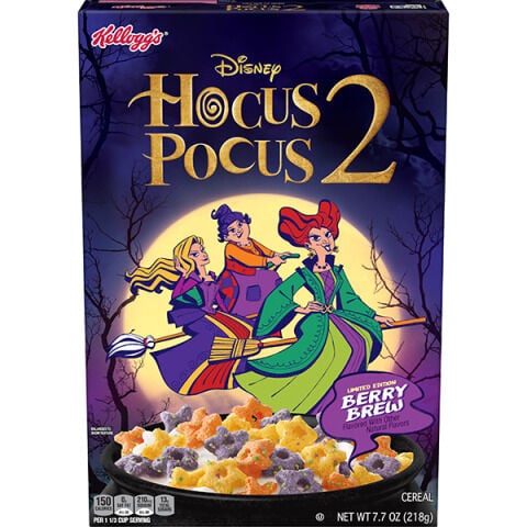 Witchy Movie-Themed Cereals